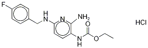 Flupirtine-d4 Hydrochloride Salt Struktur