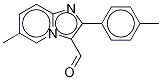 ZolpideM Carbaldehyde-d6 Struktur