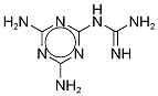 GuanylMelaMine-13C4 Struktur