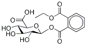 Monoethyl Phthalate-d4 O-β-D-Glucuronide Struktur