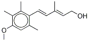 5-(4-Methoxy-d3-2,3,6-trimethylphenyl)-3-methyl-2,4-pentadien-1-ol Struktur