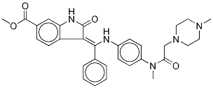 Intedanib-d3 Struktur