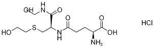 S-(2-Hydroxyethyl)glutathione-d4 Hydrochloride Struktur