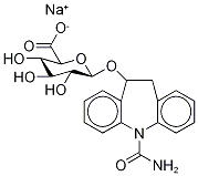 10,11-Dihydro-10-hydroxy CarbaMazepine O-β-D-Glucuronide SodiuM Salt
(Mixture of DiastereoMers) Struktur