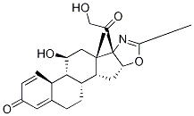 21-Desacetyl Deflazacort-d3 (Major) Struktur