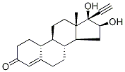 16β-Hydroxy-18-Methyllevonorgestrel Struktur