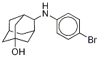 4-[(4-BroMophenyl-d5)aMino]tricyclo[3.3.1.13,7]decan-1-ol Struktur