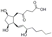 2,3,-DINOR-6-KETO PROSTAGLANDIN F1Α Struktur