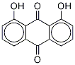 1,8-Dihydroxyanthraquinone-d6 Struktur