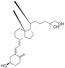 25,26-Dihydroxy VitaMin D3-d3 Struktur