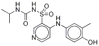 4'-Hydroxy TorseMide-d7 Struktur