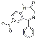 NiMetazepaM-d3 Struktur