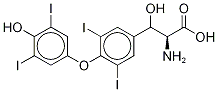 β-Hydroxy Thyroxine-13C6 Struktur