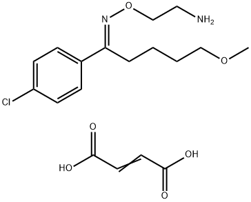 ClovoxaMine Maleate Salt
(E/Z-Mixture) Struktur