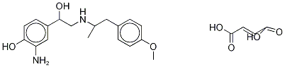 N-DeforMyl ForMoterol-d6 FuMarate 
(Mixture of DiastereoMers) Struktur