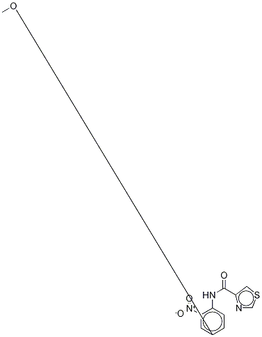 2'-Nitro-4-thiazolecarbox-p-anisidide-13C2,15N Struktur