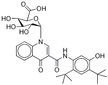 Ivacaftor N-glucuronide Struktur