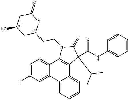 Atorvastatin Lactam Lactone Struktur