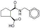 cis-2-(Benzylaminocarbonyl)cyclopentanecarboxylic Acid Struktur