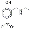 2-[(Ethylamino)methyl]-4-nitrophenol-D5 Struktur