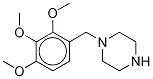 Trimetazidine-D8 Dihydrochloride Struktur