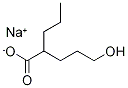 2-n-(Propyl-d7)-5-hydroxypentanoic Acid Sodium Salt Struktur