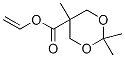 2,2,5-Trimethyl-1,3-dioxane-5-carboxylic Acid Vinyl Ester-d3 Struktur