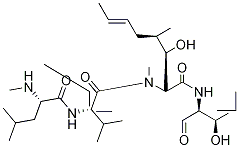 Cyclosporin C-d4 Struktur