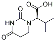 (S)-2-(2,4-Dioxo-tetrahydropyriMidin-1-yl)-3-Methylbutyric Acid Struktur