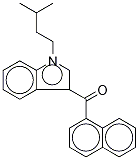 N-Isopentyl-3-(1-naphthoyl)indole (JWH 018 isoMer) Struktur