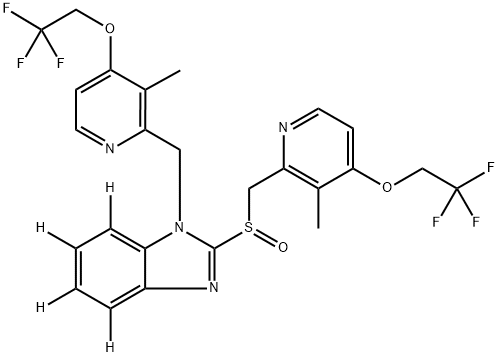 N-[3-Methyl-4-(2,2,2-trifluoroethoxy)-2-pyridinyl]Methyl Lansoprazole-d4 price.