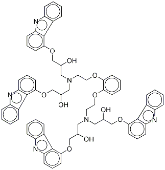 Carvedilol Tetrakisalkylpyrocatechol IMpurity Struktur