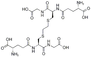 2,2'-[1,2-(Ethane-d4)diyl]bis[L-γ-glutaMyl-L-cysteinylglycine Struktur