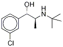 RAC THREO-DIHYDROBUPROPION-D9 Struktur