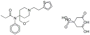 Sufentanil-d3 Citrate Struktur