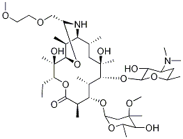 Dirithromycin-d3 Struktur