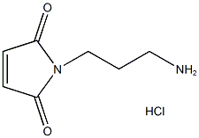 1H-Pyrrole-2,5-dione, 1-(3-aMinopropyl)-, hydrochloride Struktur