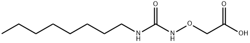 2-((3-Octylureido)oxy)acetic acid Struktur