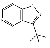 3-Trifluoromethyl-5-aza-1H-indazole Struktur