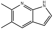 5,6-DIMETHYL-7-AZAINDOLE Struktur