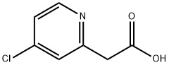 2-(4-CHLOROPYRIDIN-2-YL)ACETIC ACID Struktur