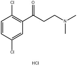 1-(2,5-dichlorophenyl)-3-(diMethylaMino)propan-1-one HCl Struktur