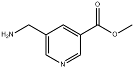 5-Aminomethyl-nicotinic acid methyl ester Struktur