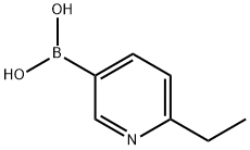 6-ETHYLPYRIDINE-3-BORONIC ACID Struktur