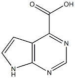 7H-Pyrrolo[2,3-d]pyriMidine-4-carboxylic acid Struktur