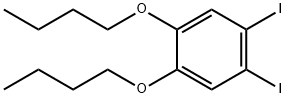 1,2-Diiodo-4,5-di-n-butoxybenzene Struktur