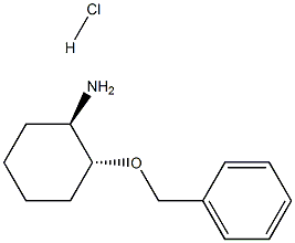 R,R-2-BenzyloxycyclohexylaMine hydrochloride Struktur