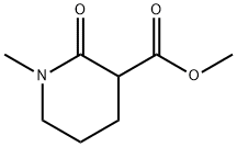 Methyl 1-Methyl-2-oxopiperidine-3-carboxylate Struktur