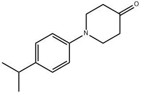 1-(4-isopropylphenyl)piperidin-4-one Struktur