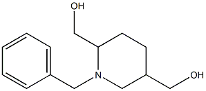 (1-Benzylpiperidine-2,5-diyl)diMethanol Struktur